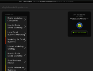 digitalmarketinglab.com screenshot