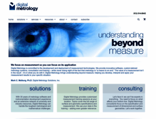 digitalmetrology.com screenshot