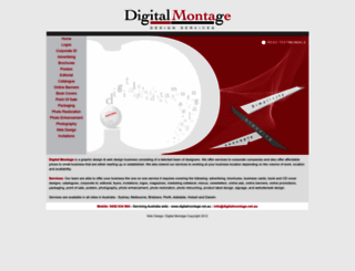 digitalmontage.net.au screenshot