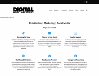 digitalmusicmarketing.com screenshot