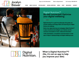 digitalnutrition.com.au screenshot