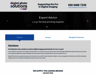 digitalphotosolutions.co.uk screenshot