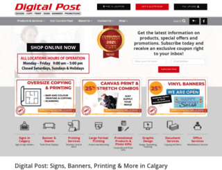 digitalpost.ca screenshot