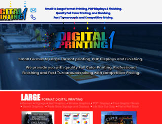 digitalprinting1.com screenshot