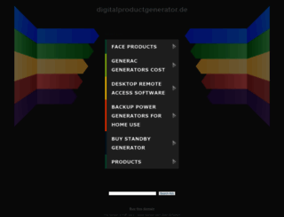 digitalproductgenerator.de screenshot