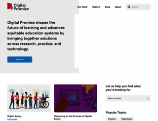 digitalpromise.org screenshot