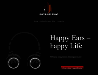 digitalprosound.com screenshot