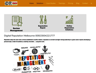 digitalreputation.com.au screenshot