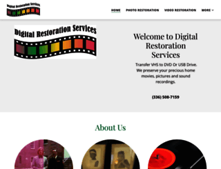 digitalrestorationservices.com screenshot