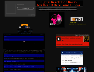 digitalrevolutionradio.com screenshot