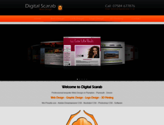 digitalscarab.co.uk screenshot