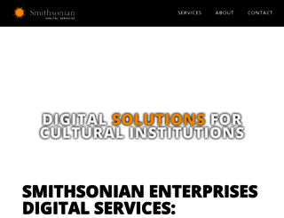 digitalservices.si.edu screenshot