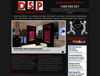 digitalsignageperth.com.au screenshot