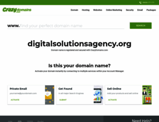 digitalsolutionsagency.org screenshot