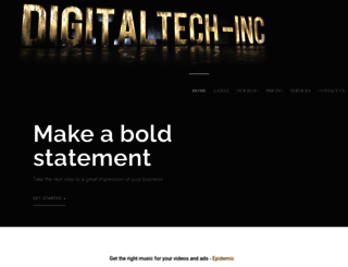 digitaltech-inc.com screenshot