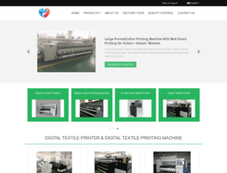 digitaltextile-printer.com screenshot