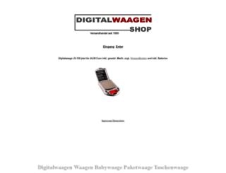 digitalwaagen-shop.de screenshot
