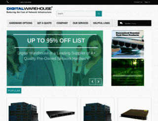 digitalwarehouse.com screenshot