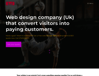 digitalwebsitedesign.co.uk screenshot