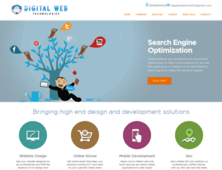 digitalwebtechnologies.com screenshot