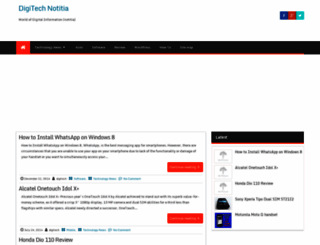 digitechnotitia.com screenshot