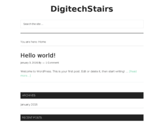 digitechstairs.com screenshot
