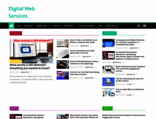digitechwebservises.com screenshot
