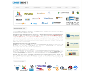 digitehost.net.br screenshot