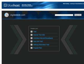digitestsite.com screenshot
