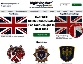 digitisingmart.co.uk screenshot