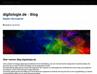 digitologie.de screenshot
