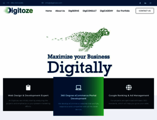 digitoze.com screenshot