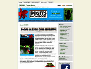 digitsphonebook.wordpress.com screenshot