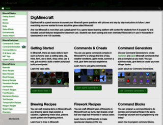 digminecraft.com screenshot