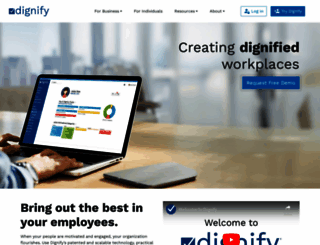 dignify.com screenshot