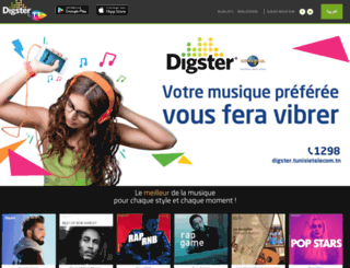 digster.tunisietelecom.tn screenshot