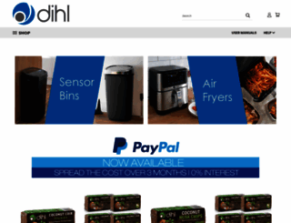 dihl.co.uk screenshot