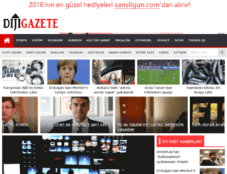 dijigazete.com screenshot