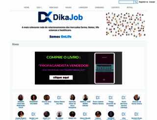 dikajob.com.br screenshot