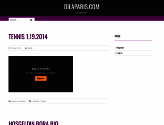 dilaparis.com screenshot