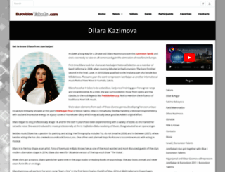 dilara.eurovisiontalents.com screenshot
