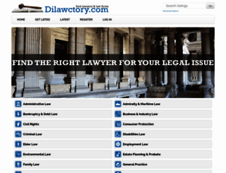 dilawctory.com screenshot
