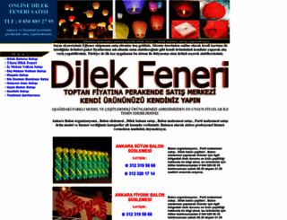 dilekbalonu.org screenshot