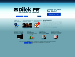 dilekpr.com screenshot