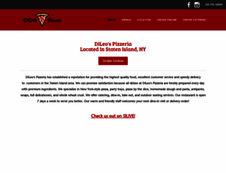 dileospizzasi.com screenshot