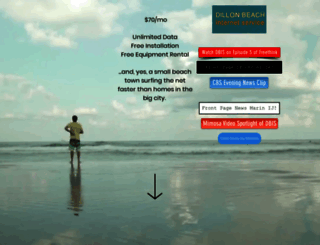 dillonbeachinternet.com screenshot