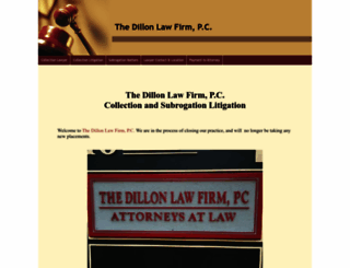 dillonlawfirmpc.com screenshot