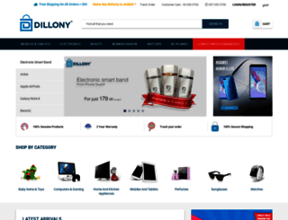 dillony.com screenshot