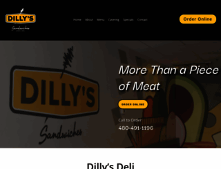 dillysdeli.com screenshot