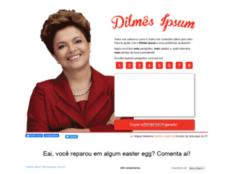 dilmesipsum.com.br screenshot